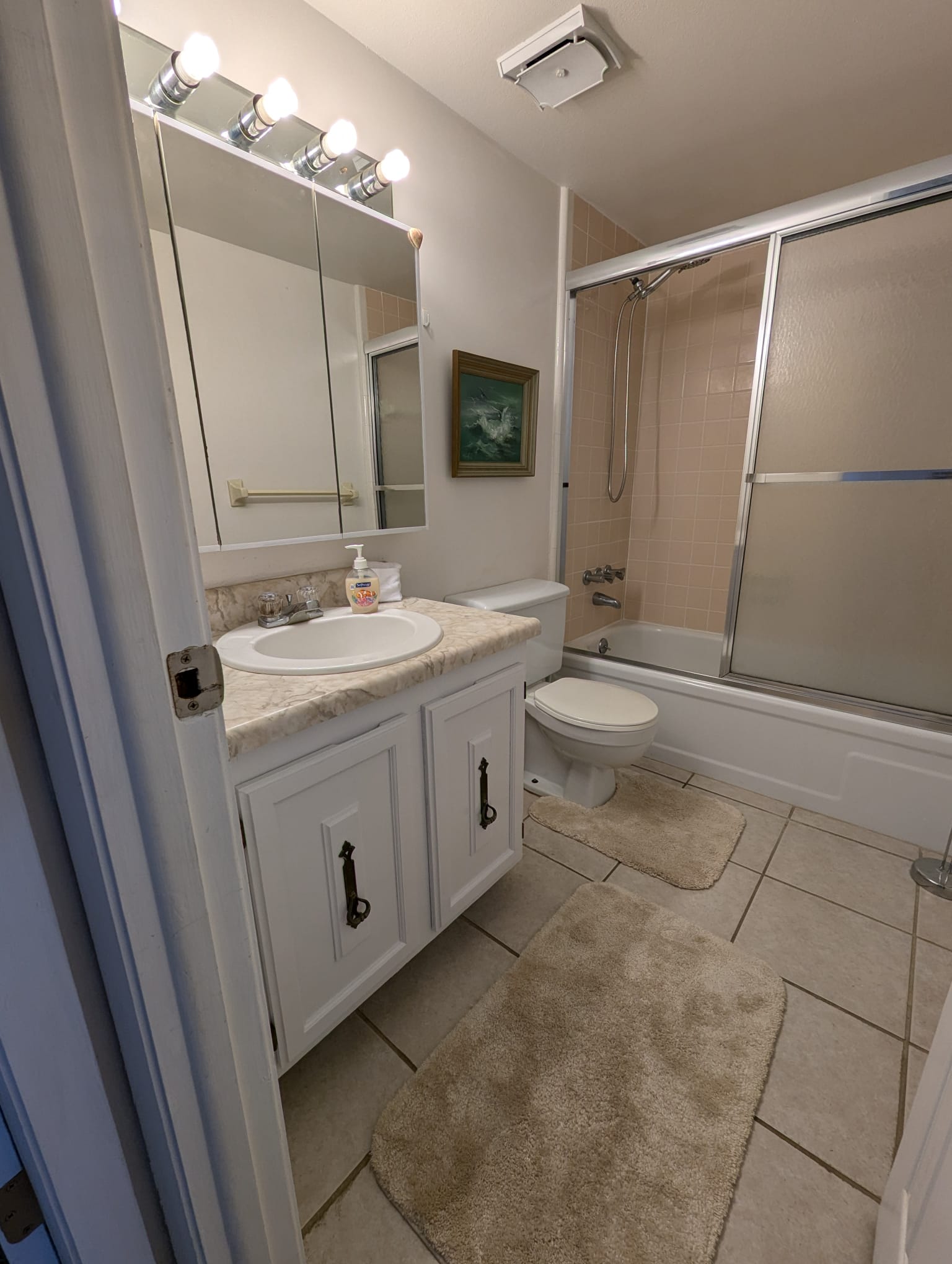 Badezimmer Ansicht